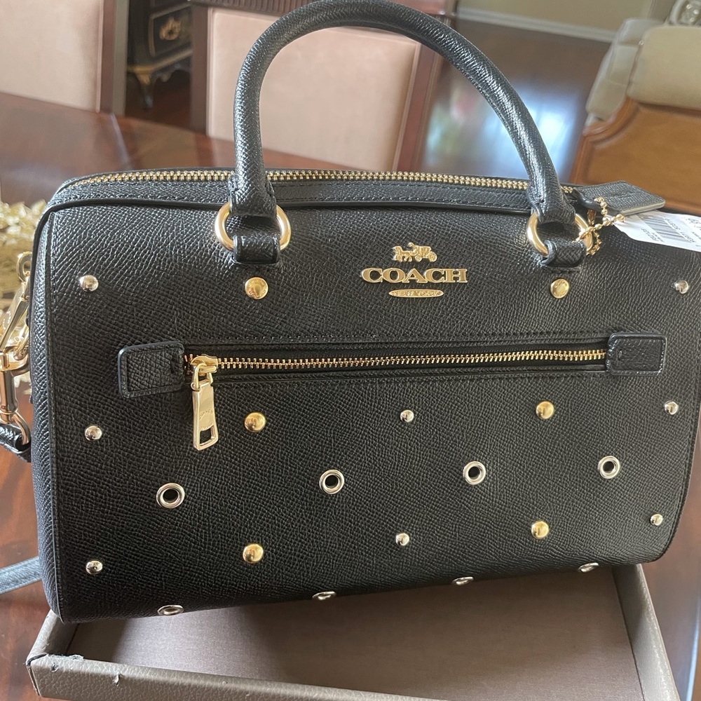 Coach Rowan Satchel With Grommets